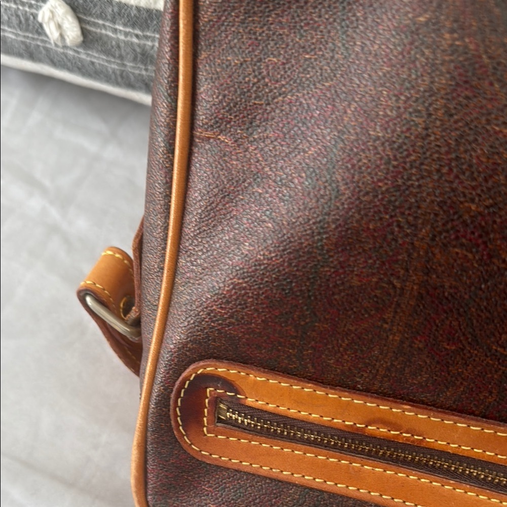 Etro Brown Crossbody Bag with Adjustable Strap - Picture 14 of 16